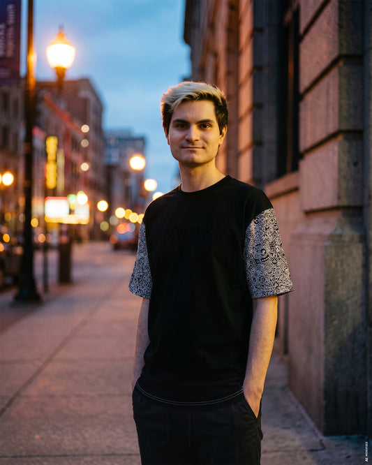 Doodle Sleeve T-Shirt